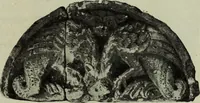 An illustration from L'art religieux du XIIe siècle en France : Etude sur les origines de l'iconographie du Moyen Age (1922)