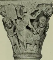 An illustration from L'art religieux du XIIe siècle en France : Etude sur les origines de l'iconographie du Moyen Age (1922)
