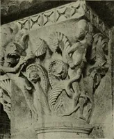 An illustration from L'art religieux du XIIe siècle en France : Etude sur les origines de l'iconographie du Moyen Age (1922)