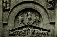 An illustration from L'art religieux du XIIe siècle en France : Etude sur les origines de l'iconographie du Moyen Age (1922)
