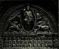 An illustration from L'art religieux du XIIe siècle en France : Etude sur les origines de l'iconographie du Moyen Age (1922)