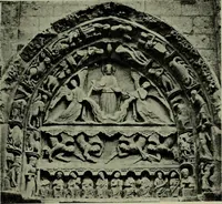 An illustration from L'art religieux du XIIe siècle en France : Etude sur les origines de l'iconographie du Moyen Age (1922)