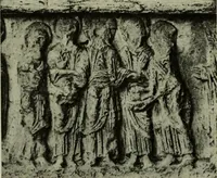 An illustration from L'art religieux du XIIe siècle en France : Etude sur les origines de l'iconographie du Moyen Age (1922)