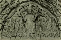 An illustration from L'art religieux du XIIe siècle en France : Etude sur les origines de l'iconographie du Moyen Age (1922)