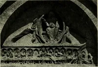 An illustration from L'art religieux du XIIe siècle en France : Etude sur les origines de l'iconographie du Moyen Age (1922)