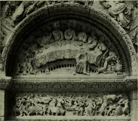 An illustration from L'art religieux du XIIe siècle en France : Etude sur les origines de l'iconographie du Moyen Age (1922)