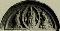 An illustration from L'art religieux du XIIe siècle en France : Etude sur les origines de l'iconographie du Moyen Age (1922)