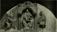 An illustration from L'art religieux du XIIe siècle en France : Etude sur les origines de l'iconographie du Moyen Age (1922)