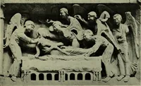 An illustration from L'art religieux du XIIe siècle en France : Etude sur les origines de l'iconographie du Moyen Age (1922)