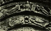 An illustration from L'art religieux du XIIe siècle en France : Etude sur les origines de l'iconographie du Moyen Age (1922)