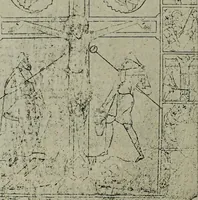 An illustration from L'art religieux du XIIe siècle en France : Etude sur les origines de l'iconographie du Moyen Age (1922)