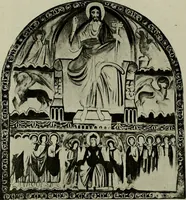 An illustration from L'art religieux du XIIe siècle en France : Etude sur les origines de l'iconographie du Moyen Age (1922)
