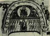An illustration from L'art religieux du XIIe siècle en France : Etude sur les origines de l'iconographie du Moyen Age (1922)