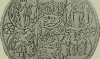 An illustration from L'art religieux du XIIe siècle en France : Etude sur les origines de l'iconographie du Moyen Age (1922)