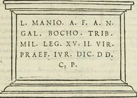 An illustration from Las antigvedades de las civdades de España : que van nombradas en la Coronica, con la aueriguacion de sus sitios, y nõbres antiguos (1575)