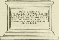 An illustration from Las antigvedades de las civdades de España : que van nombradas en la Coronica, con la aueriguacion de sus sitios, y nõbres antiguos (1575)