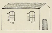 An illustration from La S. casa di Loreto secondo un affresco di Gubbio (1907)