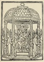 An illustration from La S. casa di Loreto secondo un affresco di Gubbio (1907)