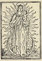 An illustration from La S. casa di Loreto secondo un affresco di Gubbio (1907)