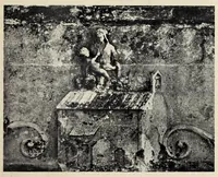 An illustration from La S. casa di Loreto secondo un affresco di Gubbio (1907)