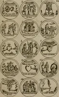 Picture 44 of 70 from La science des hieroglyphes, ou, L'art d'exprimer par des figures symboliques, les vertus, les vices, les passions & les moeurs &c. avec diférentes [sic] devices historiques : ouvrage utile aux peintres, aux statuaires, aux graveurs & aux amateurs des arts qui dépendent du dessein (1736), leaf 150