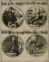 Picture 68 of 70 from La science des hieroglyphes, ou, L'art d'exprimer par des figures symboliques, les vertus, les vices, les passions & les moeurs &c. avec diférentes [sic] devices historiques : ouvrage utile aux peintres, aux statuaires, aux graveurs & aux amateurs des arts qui dépendent du dessein (1736), leaf 213