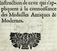 Picture 4 of 4 from La science des medailles pour l'instruction de ceux qui s'appliquent à la connoissance des medailles antiques & modernes (1693), leaf 9
