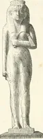 An illustration from La sculpture égyptienne (1876)