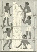 An illustration from La sculpture égyptienne (1876)