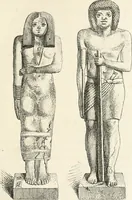 An illustration from La sculpture égyptienne (1876)