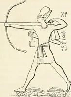 An illustration from La sculpture égyptienne (1876)