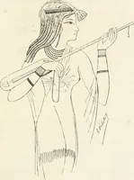 An illustration from La sculpture égyptienne (1876)