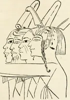 An illustration from La sculpture égyptienne (1876)