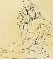 An illustration from La scultura, la pittura di U. Fleres, P. Molmenti, U. Ojetti, G. Menasci : le arti applicate di Guido Menasci (1900)