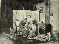 An illustration from La scultura, la pittura di U. Fleres, P. Molmenti, U. Ojetti, G. Menasci : le arti applicate di Guido Menasci (1900)