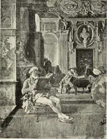 An illustration from La scultura, la pittura di U. Fleres, P. Molmenti, U. Ojetti, G. Menasci : le arti applicate di Guido Menasci (1900)
