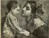 An illustration from La scultura, la pittura di U. Fleres, P. Molmenti, U. Ojetti, G. Menasci : le arti applicate di Guido Menasci (1900)