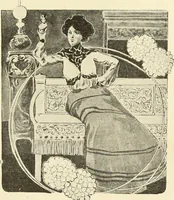 An illustration from La scultura, la pittura di U. Fleres, P. Molmenti, U. Ojetti, G. Menasci : le arti applicate di Guido Menasci (1900)