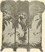 An illustration from La scultura, la pittura di U. Fleres, P. Molmenti, U. Ojetti, G. Menasci : le arti applicate di Guido Menasci (1900)