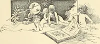 An illustration from La scultura, la pittura di U. Fleres, P. Molmenti, U. Ojetti, G. Menasci : le arti applicate di Guido Menasci (1900)
