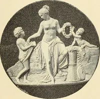 An illustration from La scultura, la pittura di U. Fleres, P. Molmenti, U. Ojetti, G. Menasci : le arti applicate di Guido Menasci (1900)