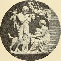 An illustration from La scultura, la pittura di U. Fleres, P. Molmenti, U. Ojetti, G. Menasci : le arti applicate di Guido Menasci (1900)