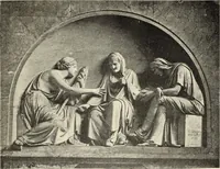 An illustration from La scultura, la pittura di U. Fleres, P. Molmenti, U. Ojetti, G. Menasci : le arti applicate di Guido Menasci (1900)
