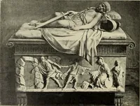 An illustration from La scultura, la pittura di U. Fleres, P. Molmenti, U. Ojetti, G. Menasci : le arti applicate di Guido Menasci (1900)