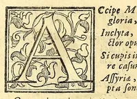 An illustration from La Semiramis : tragedia (1593)