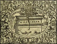 Picture 86 of 174 from La sententiose imprese, et dialogo del Symeone. Con la verificatione del sito di Gergobia, la geografia d'Ouernia, la figura & tempio d'Apolline in Velay; & il suo hieroglyfico monumento, natiuità, vita & epitaffio (1560), leaf 100