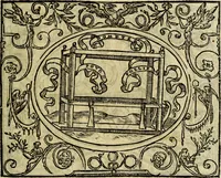 Picture 82 of 174 from La sententiose imprese, et dialogo del Symeone. Con la verificatione del sito di Gergobia, la geografia d'Ouernia, la figura & tempio d'Apolline in Velay; & il suo hieroglyfico monumento, natiuità, vita & epitaffio (1560), leaf 96