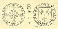 An illustration from La Sicilia di Filippo Paruta descritta con medaglie, e ristampata con aggiunta da Leonardo Agostini : hora in miglior ordine disposta da Marco Maier : arrichita d'una descrittione compendiosa di quella famosa isola, & illustrata d'una succinta dichiaratione non più stampata intorno alle sue medaglie : con l'aggiunta della cronologia accomodata alla sudetta historia (1697)