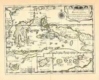 Picture 4 of 30 from [L'Asie, l'Afrique, l'Europe, et l'Amerique en plusieurs cartes nouvelles, et exactes] [cartographic material] (1658), leaf 171