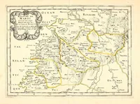 Picture 7 of 30 from [L'Asie, l'Afrique, l'Europe, et l'Amerique en plusieurs cartes nouvelles, et exactes] [cartographic material] (1658), leaf 213